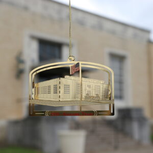 Old Post Office Ornament